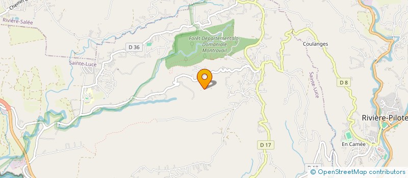 localisation de l'entreprise MONSIEUR MICHEL VINCENT  SAINTE-LUCE