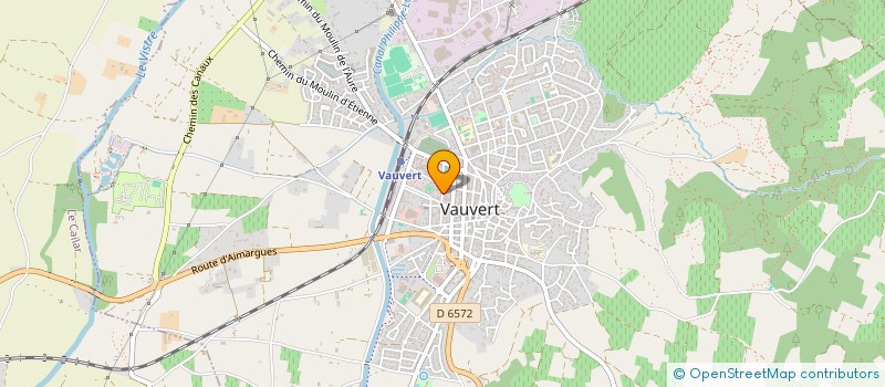 localisation de l'entreprise MONSIEUR MICHEL VINCENT à VAUVERT