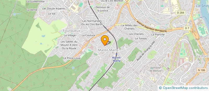 localisation de l'entreprise MONSIEUR MICHEL VINCENT à MAREIL-MARLY