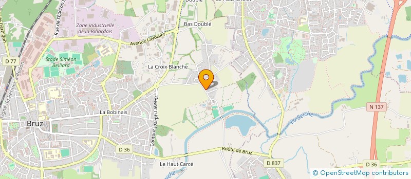 localisation de l'entreprise MONSIEUR MICHEL VIOLET à BRUZ