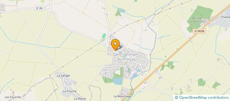 localisation de l'entreprise MONSIEUR MICHEL VIOLLIER  CHANTONNAY