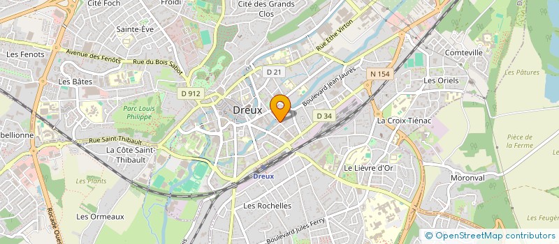 localisation de l'entreprise MONSIEUR MICHEL VITRE à DREUX
