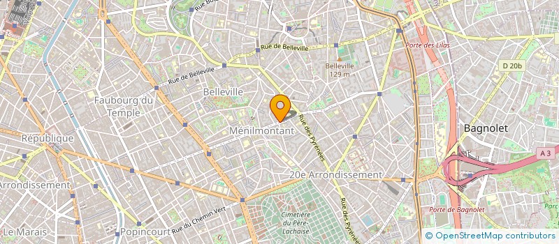 localisation de l'entreprise MONSIEUR MICHEL VIVANT à PARIS