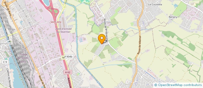 localisation de l'entreprise MONSIEUR MICHEL VIVIES  GIROUSSENS