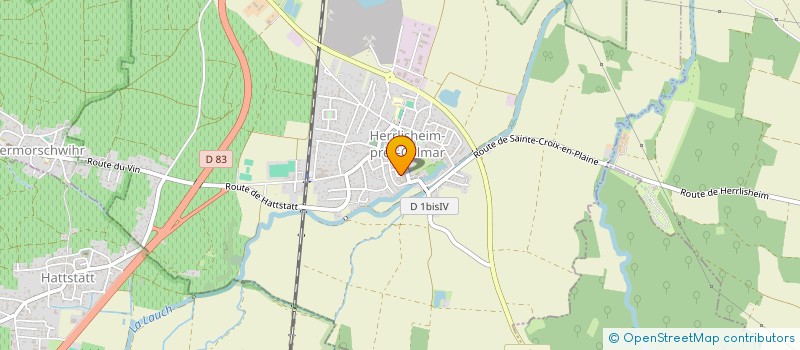 localisation de l'entreprise MONSIEUR MICHEL VIX  HERRLISHEIM-PRES-COLMAR