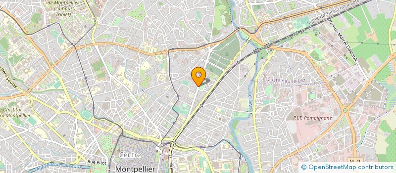 localisation de l'entreprise MONSIEUR MICHEL VO VAN QUI à MONTPELLIER