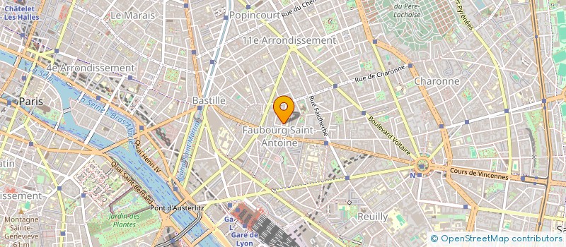 localisation de l'entreprise MONSIEUR MICHEL VOGELHUT  PARIS