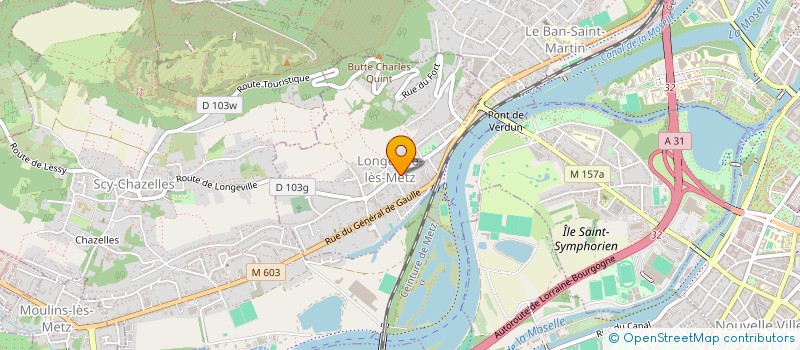 localisation de l'entreprise MONSIEUR MICHEL VOITURET  LONGEVILLE-LES-METZ