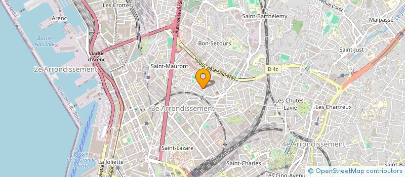 localisation de l'entreprise MONSIEUR MICHEL VOLLARO à MARSEILLE
