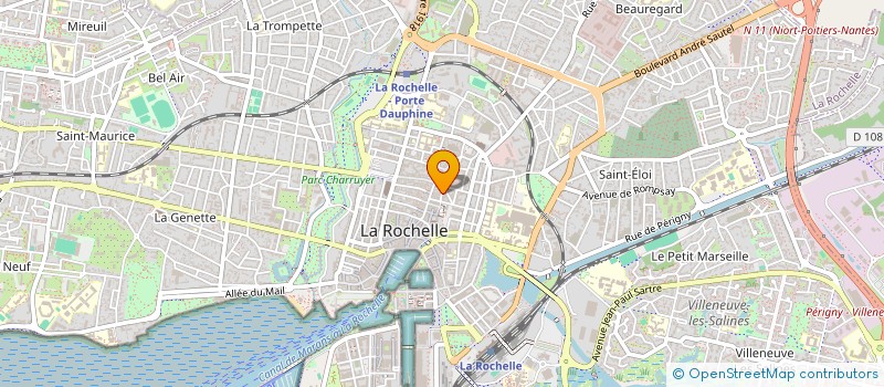 localisation de l'entreprise MONSIEUR MICHEL VUONG à LA ROCHELLE