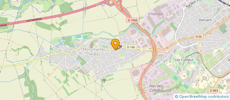 localisation de l'entreprise MONSIEUR MICHEL WAGNER à MORSCHWILLER-LE-BAS