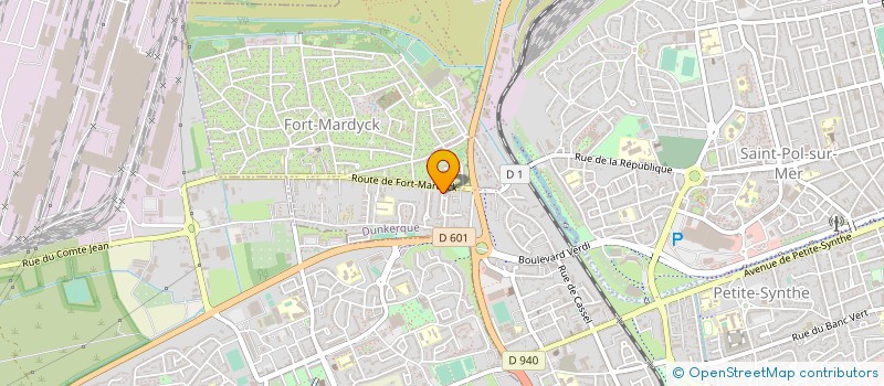 localisation de l'entreprise MONSIEUR MICHEL WAGUET à DUNKERQUE