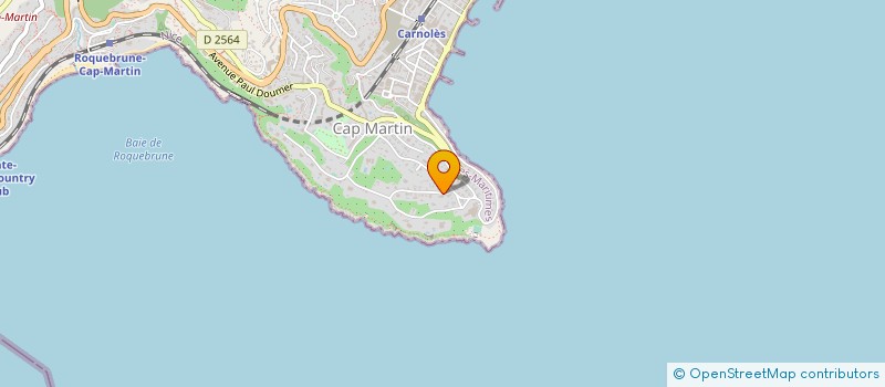 localisation de l'entreprise MONSIEUR MICHEL WALDHOF à ROQUEBRUNE-CAP-MARTIN