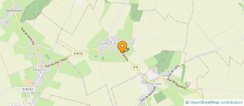 localisation de l'entreprise MONSIEUR MICHEL WAREMBOURG  BUNEVILLE