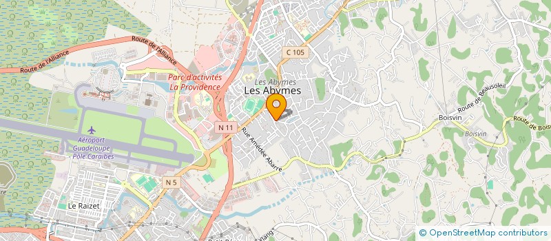 localisation de l'entreprise MONSIEUR MICHEL WATTIER à LES ABYMES