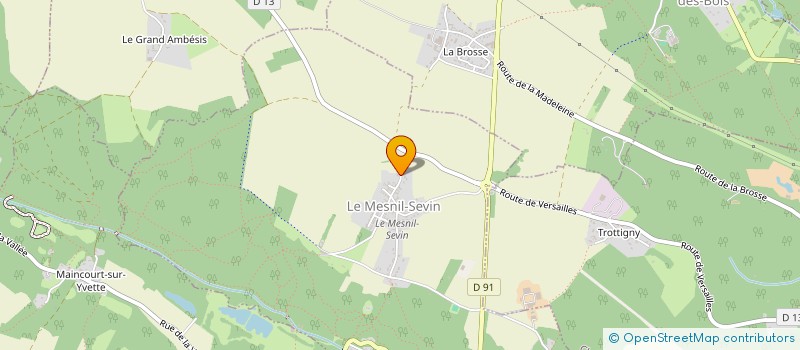 localisation de l'entreprise MONSIEUR MICHEL WAWCZAK  SAINT-FORGET