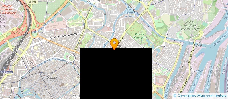 localisation de l'entreprise MONSIEUR MICHEL WAZANA à STRASBOURG