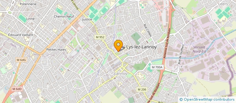 localisation de l'entreprise MONSIEUR MICHEL WILLAUME  LYS-LEZ-LANNOY