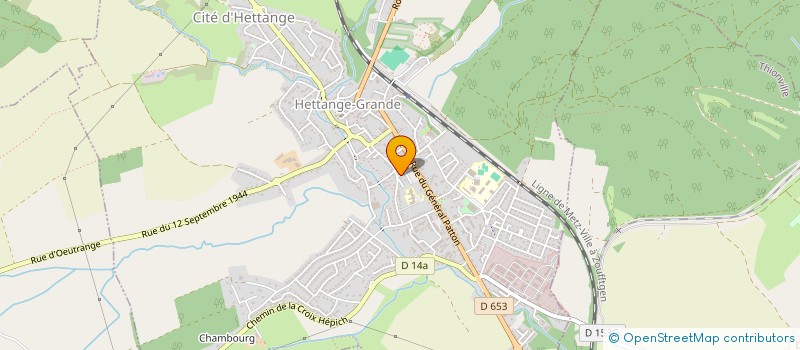 localisation de l'entreprise MONSIEUR MICHEL WINCKEL  KANFEN