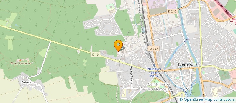 localisation de l'entreprise MONSIEUR MICHEL WINSTERTEIN  SAINT-PIERRE-LES-NEMOURS