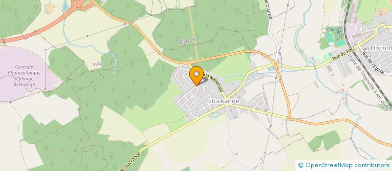 localisation de l'entreprise MONSIEUR MICHEL WITTMANN  STUCKANGE