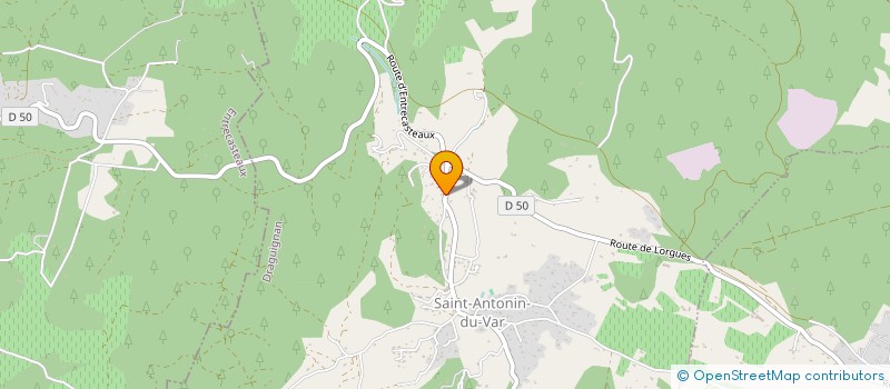 localisation de l'entreprise MONSIEUR MICHEL WOLLSTEIN  SAINT-ANTONIN-DU-VAR