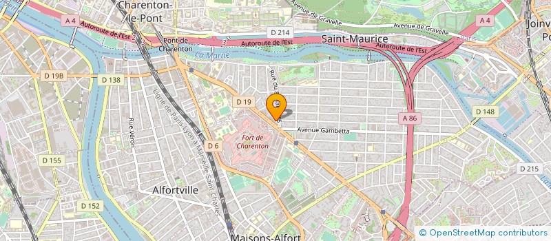 localisation de l'entreprise MONSIEUR MICHEL WYCKAERT à MAISONS-ALFORT