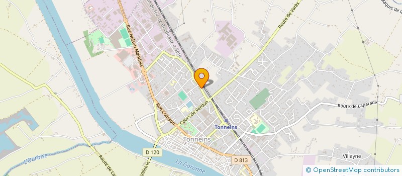 localisation de l'entreprise MONSIEUR MICHEL ZANARDO  TONNEINS