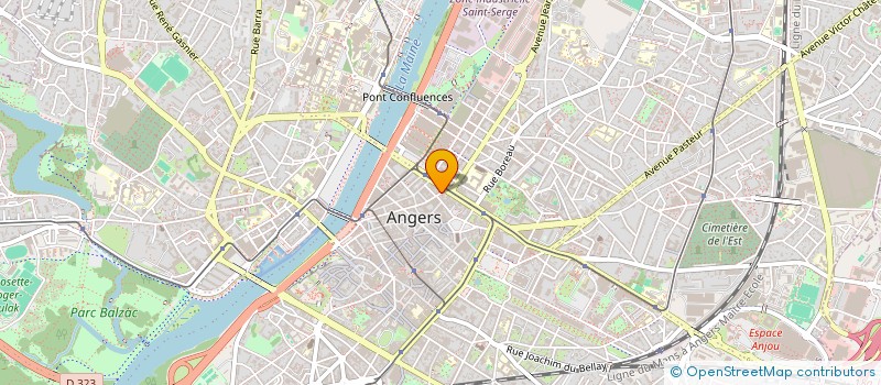 localisation de l'entreprise MONSIEUR MICHEL ZHOU à ANGERS