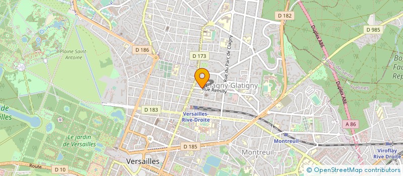 localisation de l'entreprise MONSIEUR MICHEL ZINK à VERSAILLES