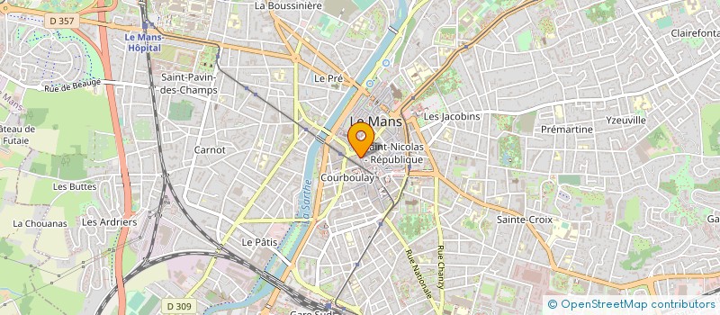 localisation de l'entreprise MONSIEUR MICHEL ZUCCHIATTI à LE MANS