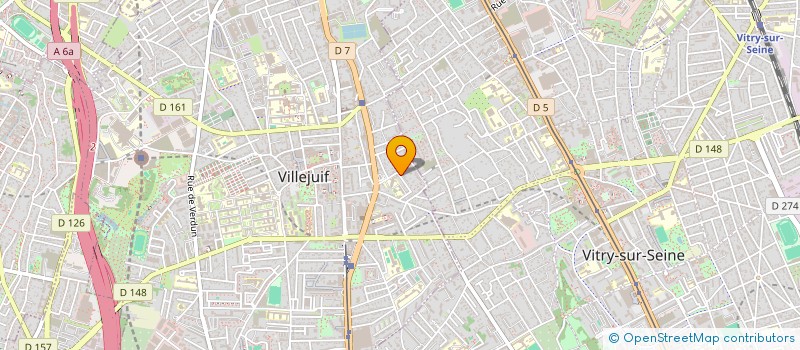 localisation de l'entreprise MONSIEUR MICHEL ZULKE  VILLEJUIF