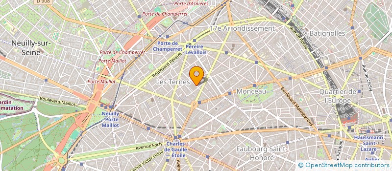 localisation de l'entreprise MONSIEUR MICHELAUGUSTO MUSMECI  PARIS