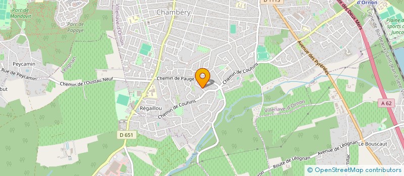 localisation de l'entreprise MONSIEUR MICHELE AIELLO à VILLENAVE-D'ORNON