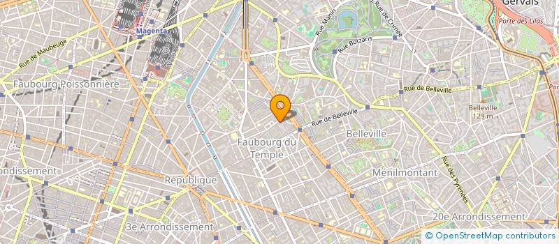 localisation de l'entreprise MONSIEUR MICHELE BONI  PARIS