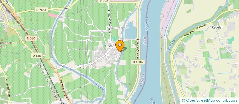 localisation de l'entreprise MONSIEUR MICHELE CAVALLARO  CHUSCLAN