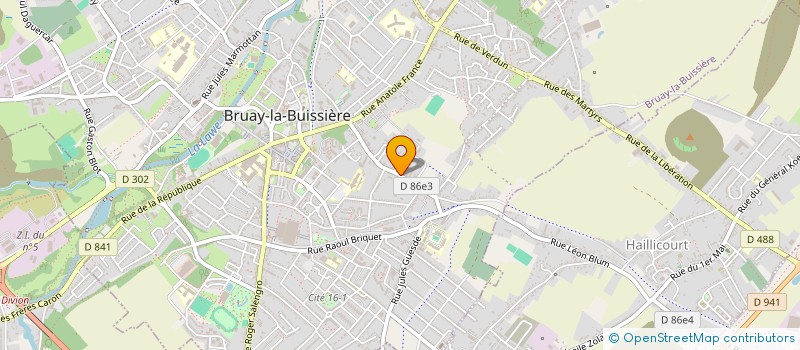 localisation de l'entreprise MONSIEUR MICHELE CIRCIELLO à BRUAY-LA-BUISSIERE