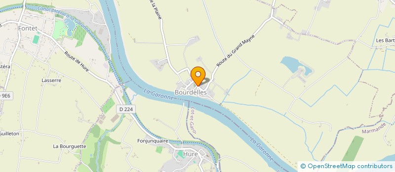 localisation de l'entreprise MONSIEUR MICHELE DE AGOSTINI  BOURDELLES