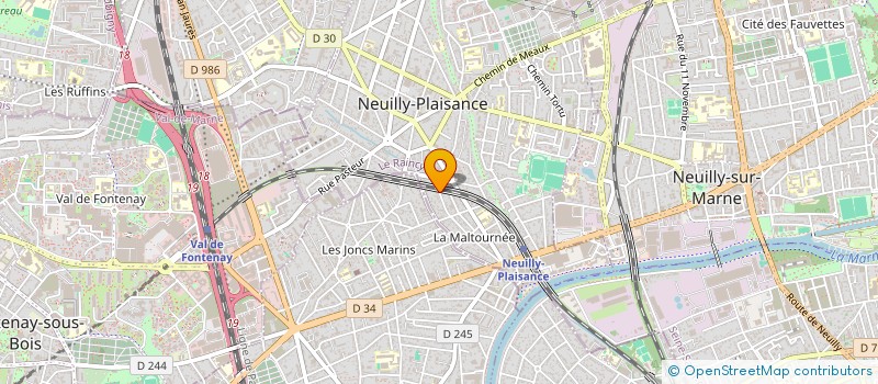 localisation de l'entreprise MONSIEUR MICHELE FALCO à BONNEUIL-EN-FRANCE