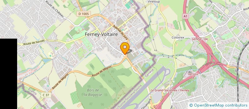 localisation de l'entreprise MONSIEUR MICHELE FLORIS à FERNEY-VOLTAIRE