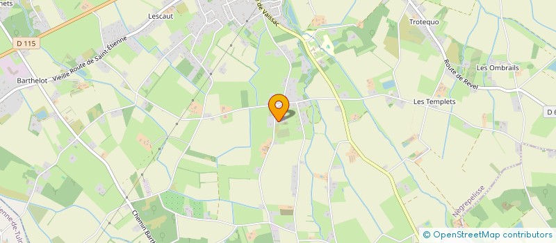 localisation de l'entreprise MONSIEUR MICHELE MARTINET  NEGREPELISSE