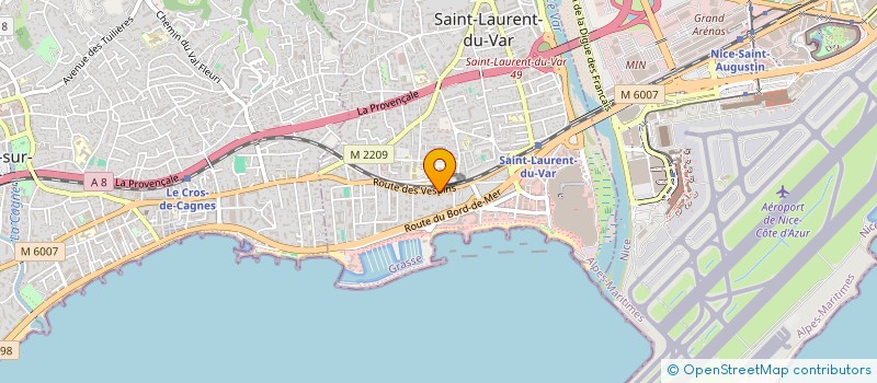 localisation de l'entreprise MONSIEUR MICHELE TAVANO à SAINT-LAURENT-DU-VAR