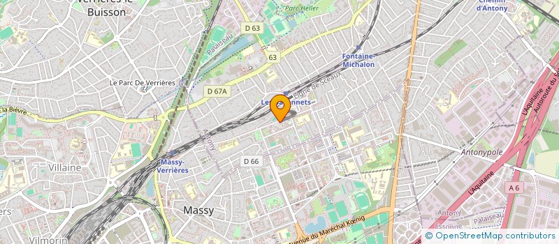 localisation de l'entreprise MONSIEUR MICHELET SOLIMAN à ANTONY