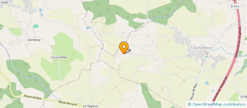 localisation de l'entreprise MONSIEUR MICHELIN BEGUE  TORCHEFELON