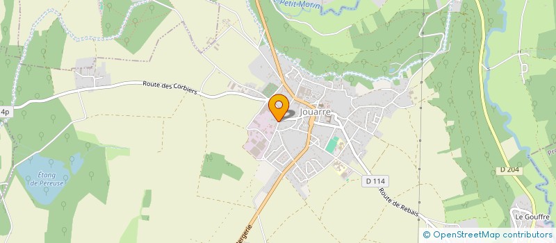 localisation de l'entreprise MONSIEUR MICHELL RADU  JOUARRE