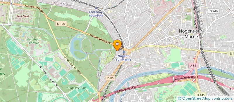 localisation de l'entreprise MONSIEUR MICHELLE COCHEME  NOGENT-SUR-MARNE