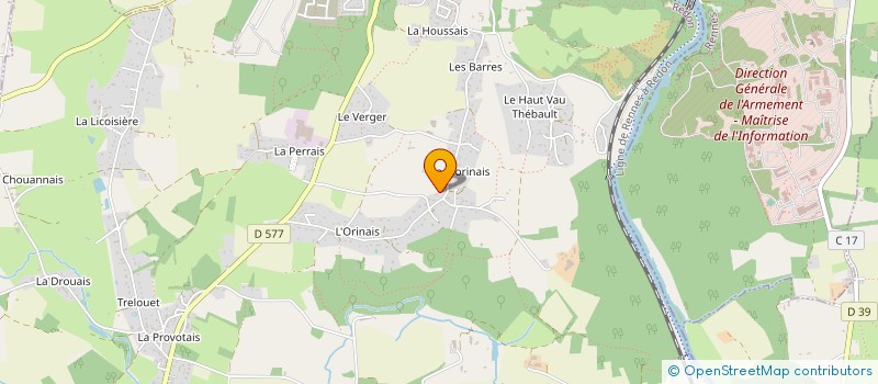 localisation de l'entreprise MONSIEUR MICHELLE GOBE à GUICHEN