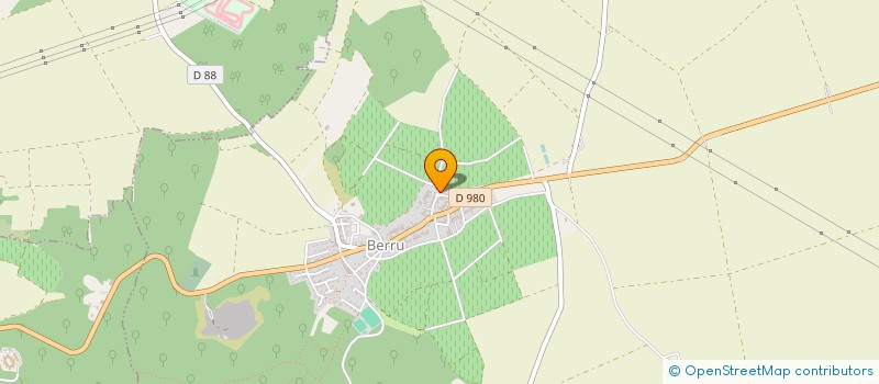 localisation de l'entreprise MONSIEUR MICHELLE GUILLAUME  BERRU