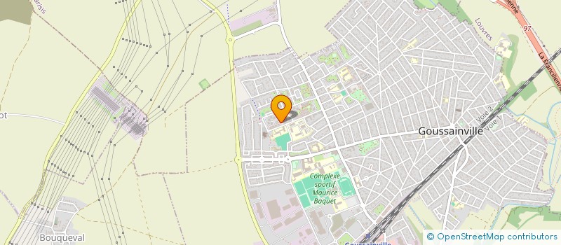 localisation de l'entreprise MONSIEUR MICHELOR REVOLUS  GOUSSAINVILLE