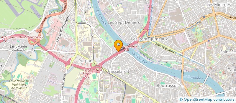 localisation de l'entreprise MONSIEUR MICHELSON SAUVEUR à TOULOUSE
